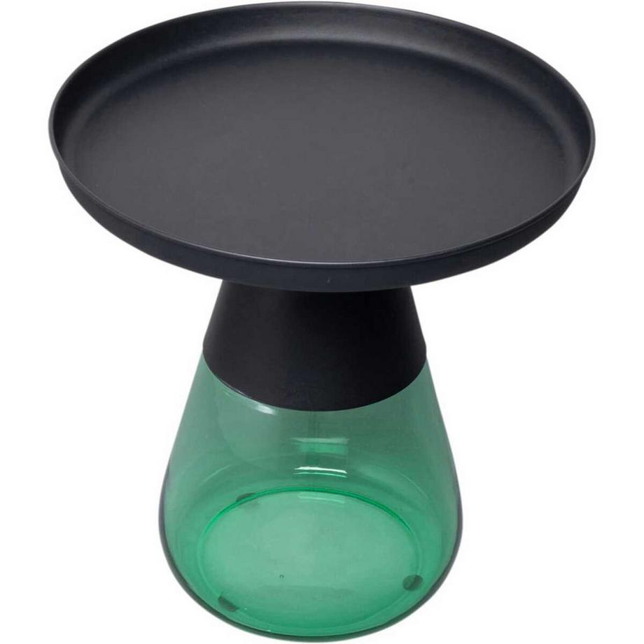 KARE Design Tavolino Bottiglia verde rotondo 50  
