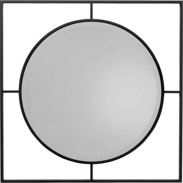 Image of Wandspiegel Stanford Frame Matt rund 90 Wandspiegel Stanford Frame Matt rund 90