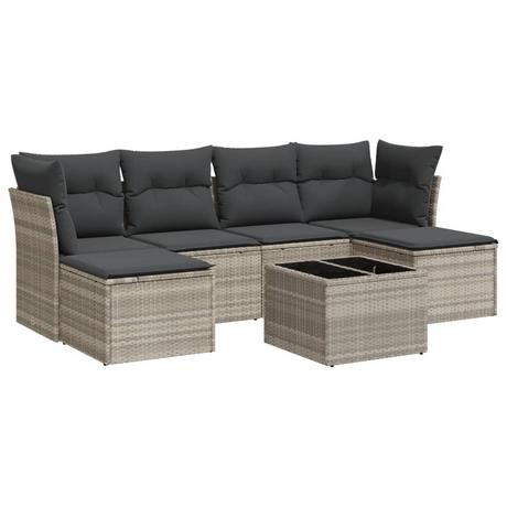 VidaXL Garten sofagarnitur poly-rattan  