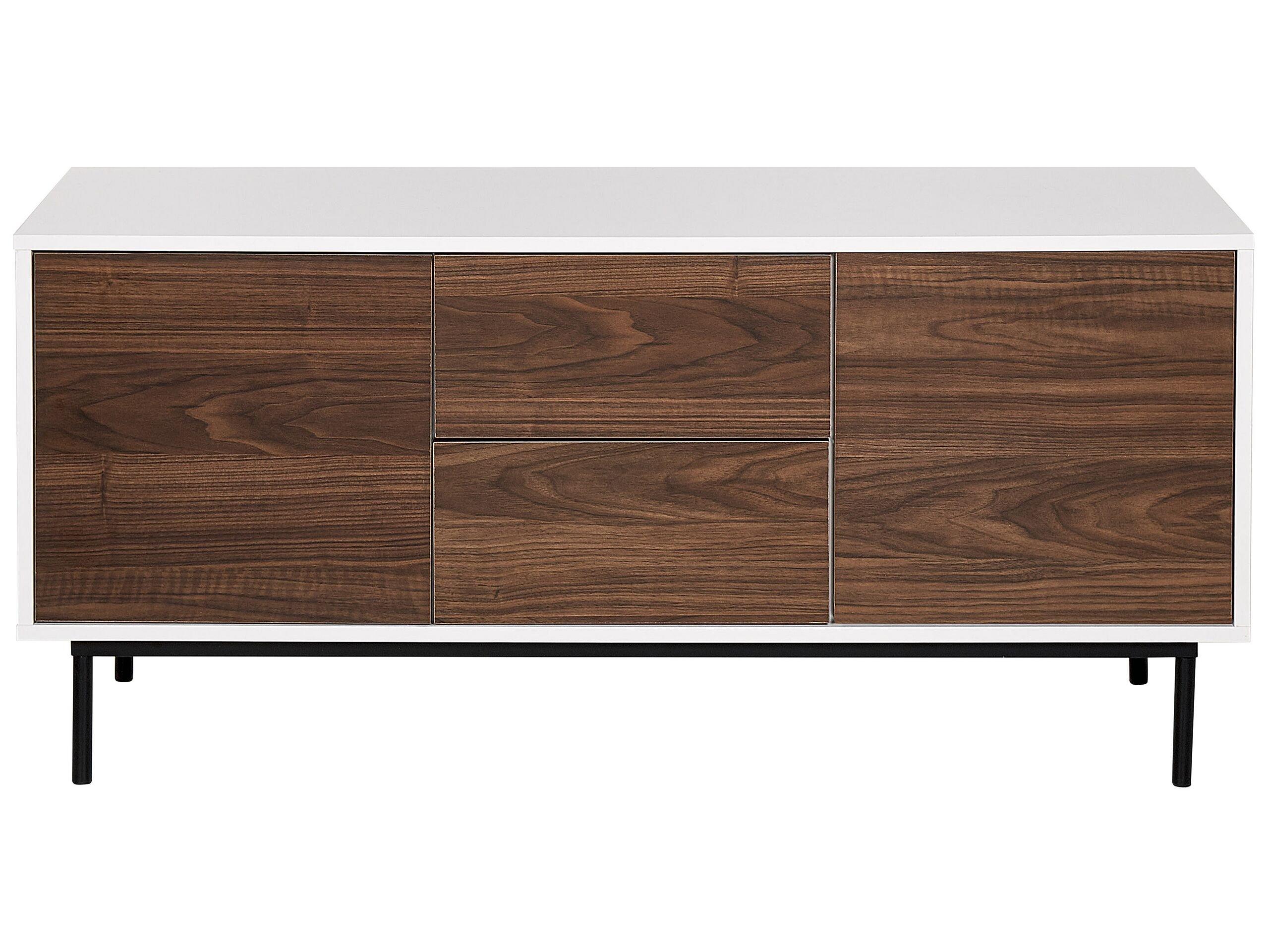 Beliani Sideboard mit 2 Türen aus Faserplatte Modern OKLAND  