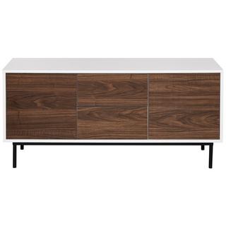 Beliani Sideboard mit 2 Türen aus Faserplatte Modern OKLAND  