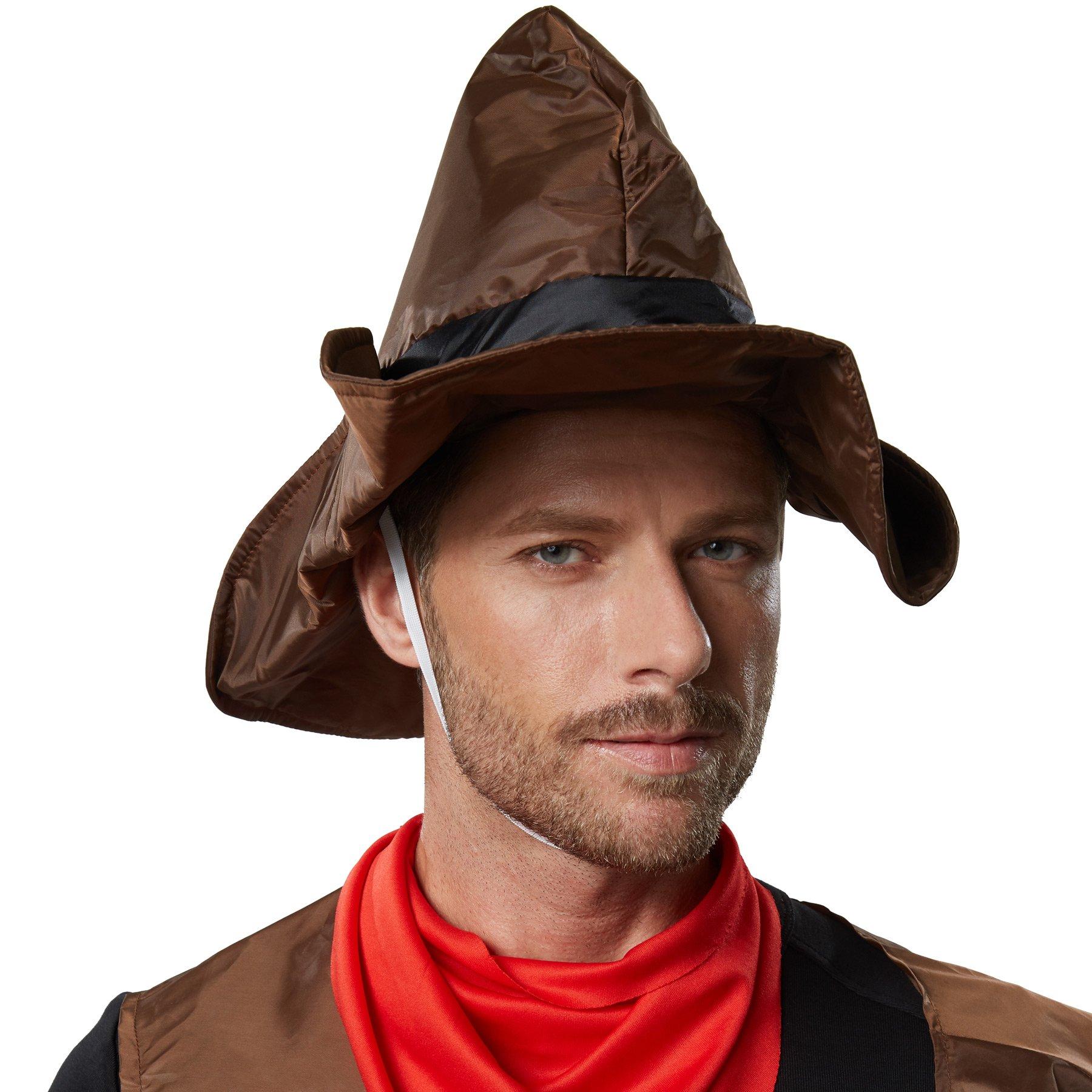 Tectake  Selbstaufblasbares Kostüm Cowboy 