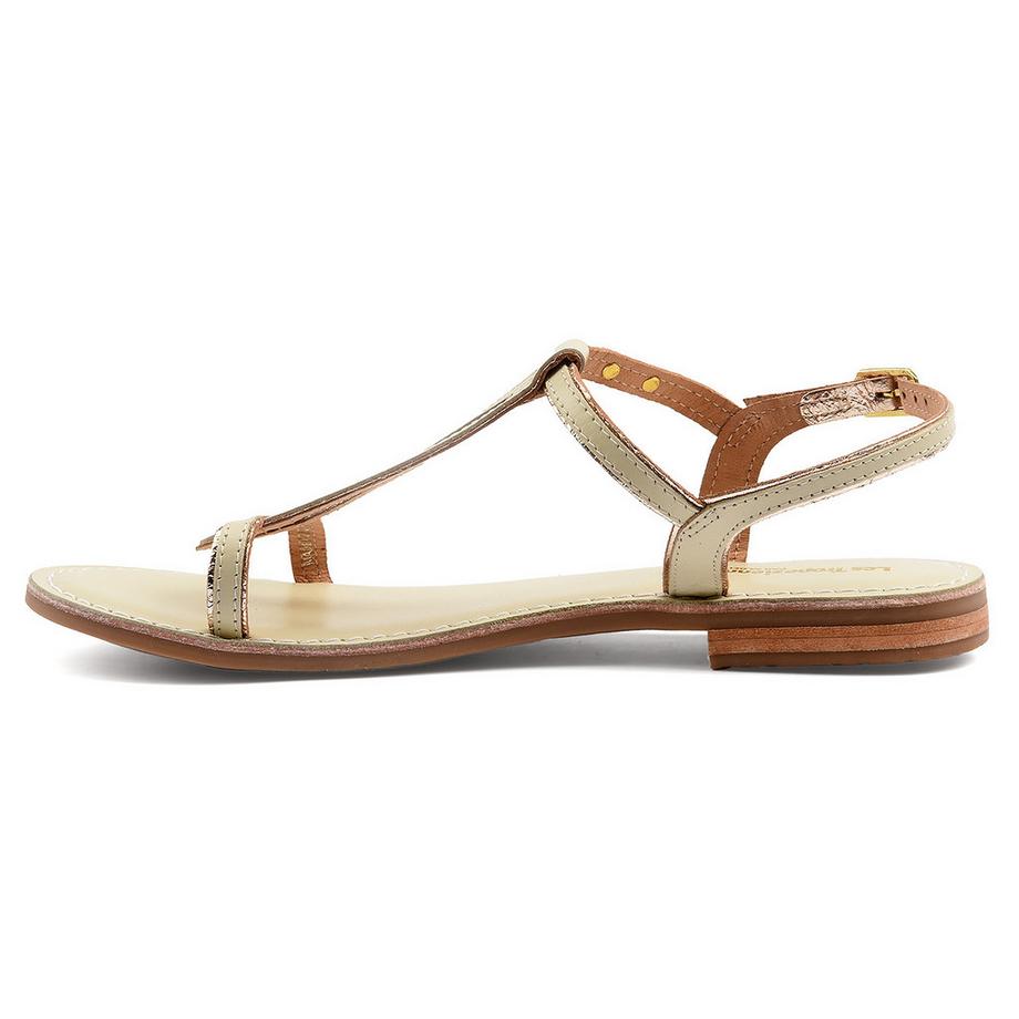 Les Tropeziennes Hamatrio Flache Ledersandalen  