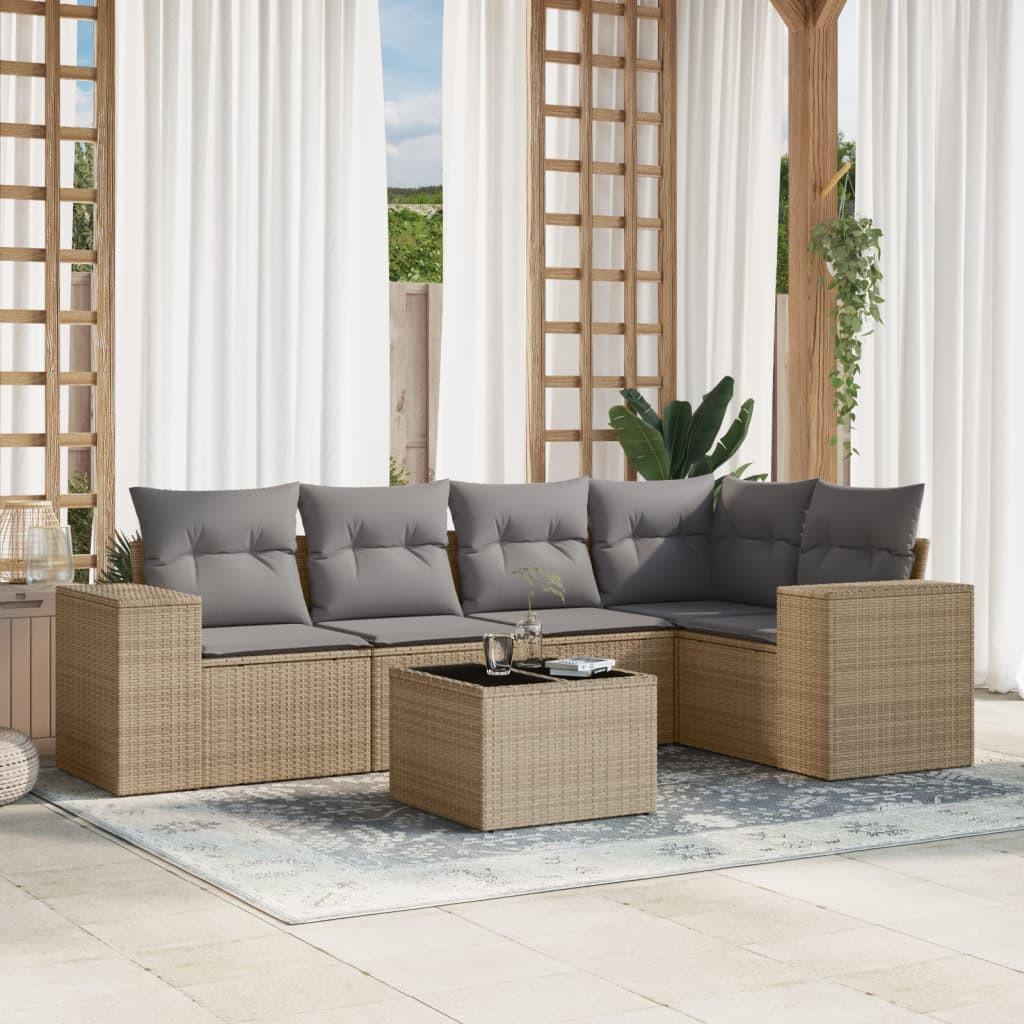 VidaXL Garten sofagarnitur poly-rattan  