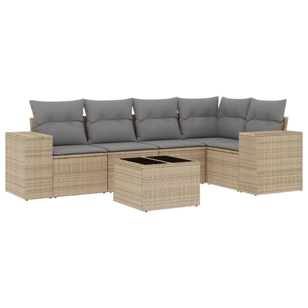 VidaXL Garten sofagarnitur poly-rattan  