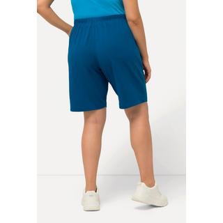 Ulla Popken  Shorts di jersey con tasche e cintura elastica 