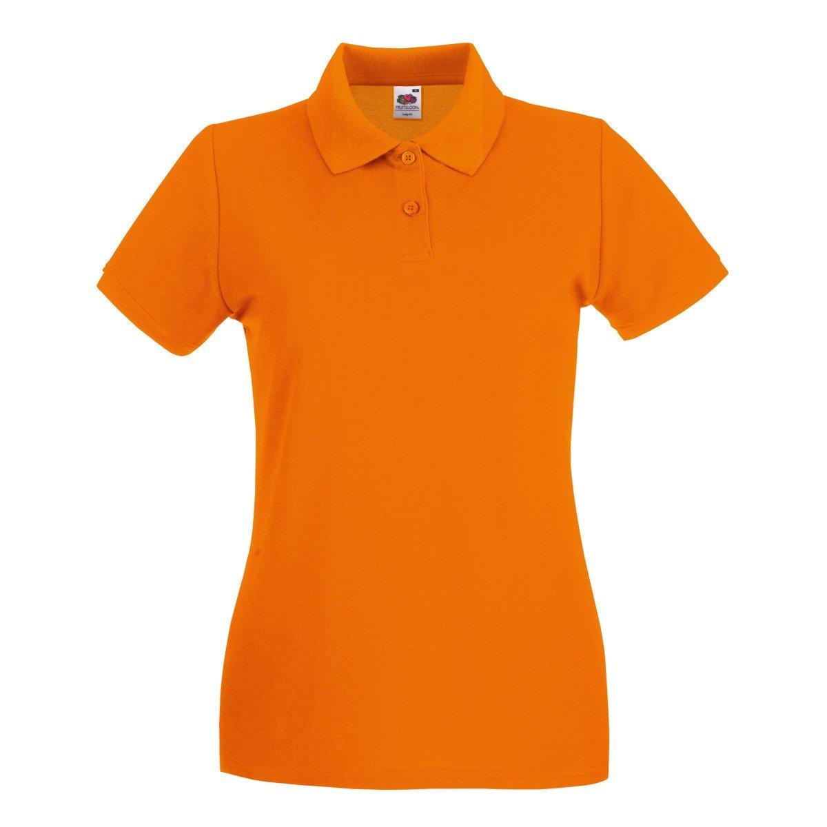 Image of Poloshirt Damen Orange XS