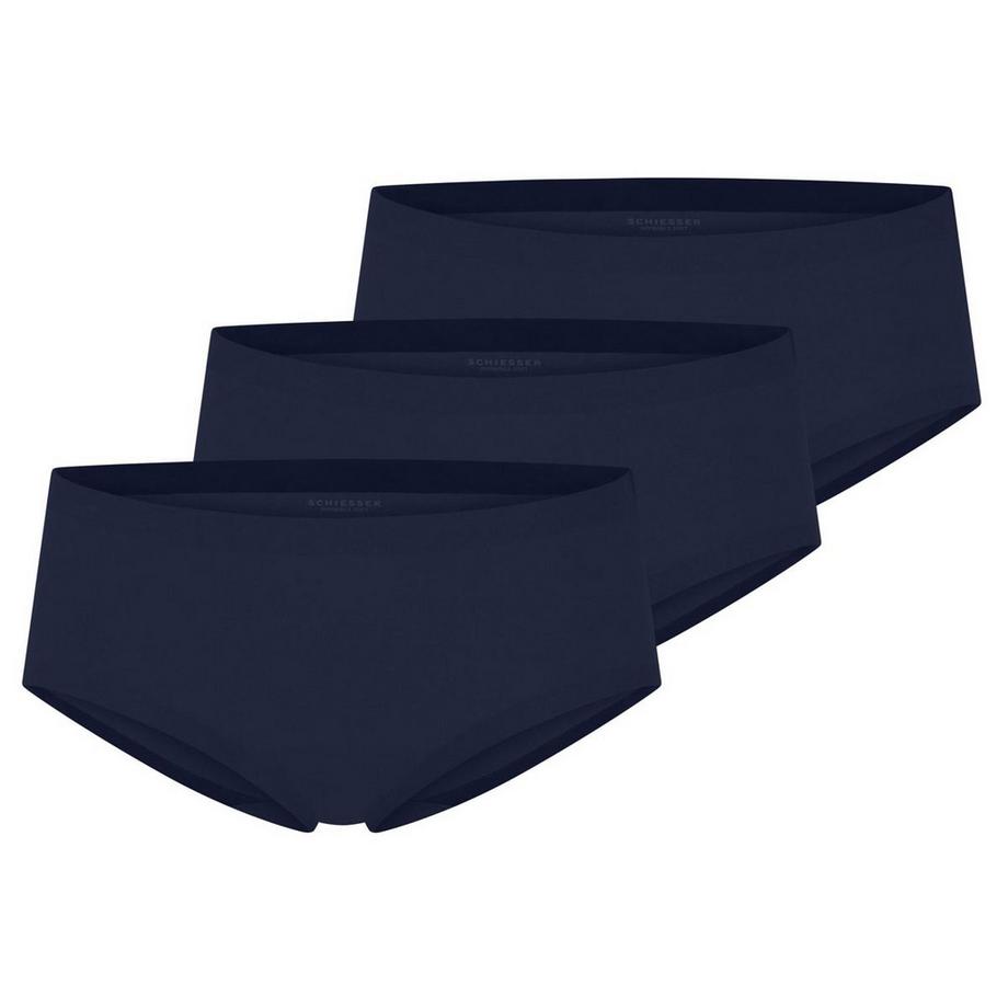 Schiesser 3er Pack Invisible Cotton Panty  