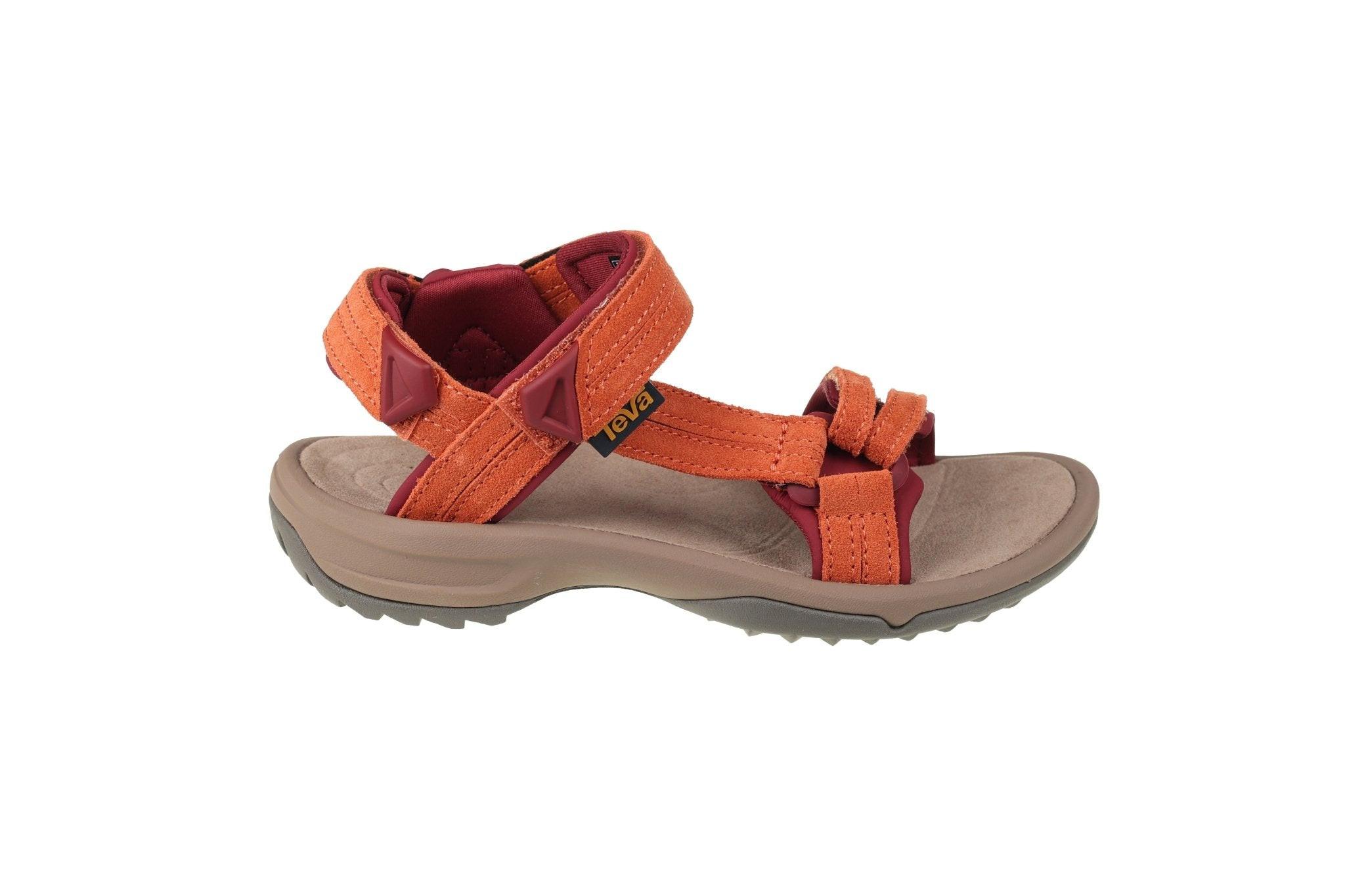 Image of Terra Fi Lite - Wildleder Sandale Damen Orange 37