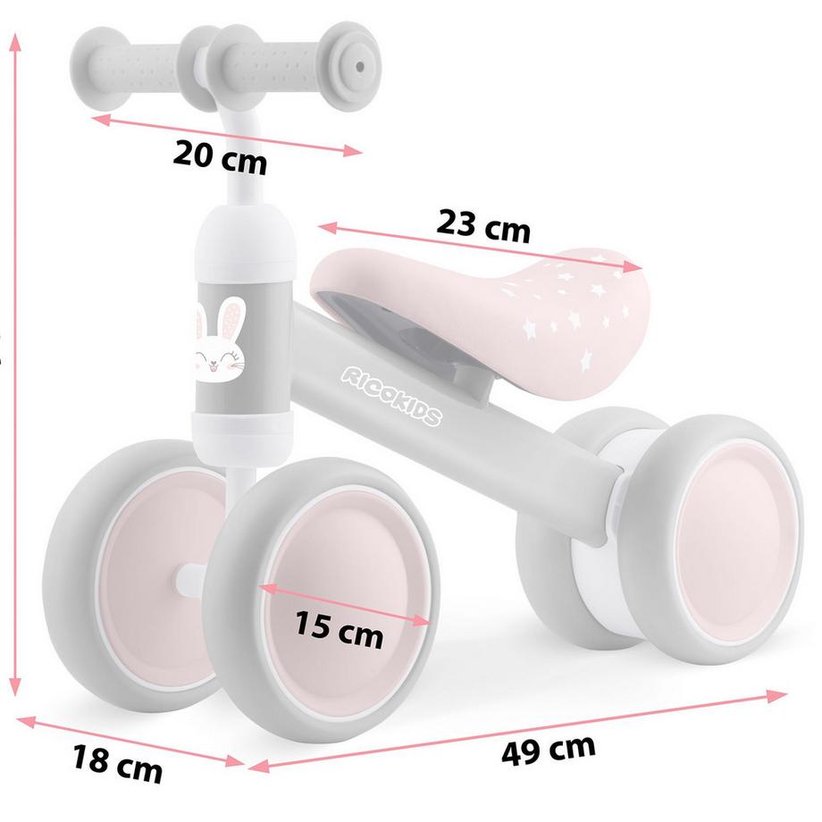 B2X  Bici senza pedali a tre ruote Ricokids per bambini 