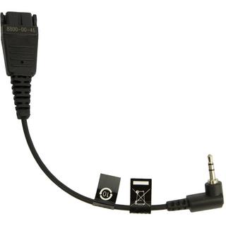 Jabra  Jabra 8800-00-46 câble audio 0,15 m QD 2.5mm jack Noir 