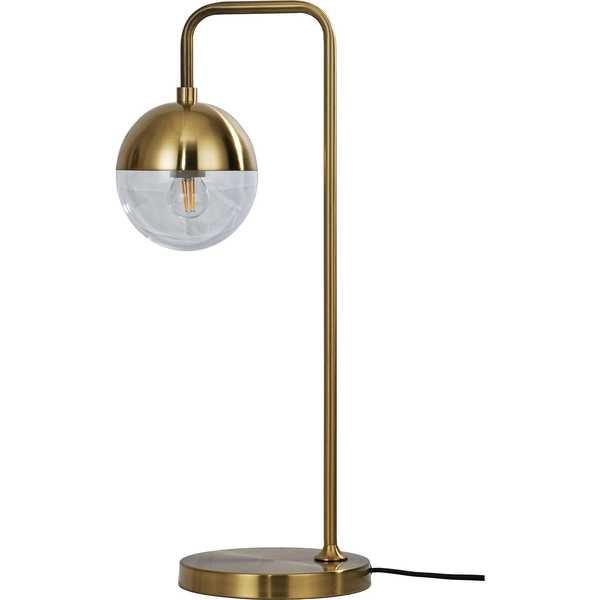 mutoni Tischlampe Globular Metall Antique Brass  