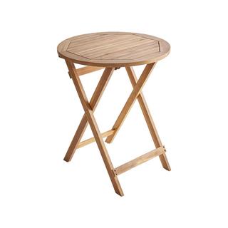 Beliani Tavolino Bistrot en Legno d'acacia Mediterraneo PROSSEDI  