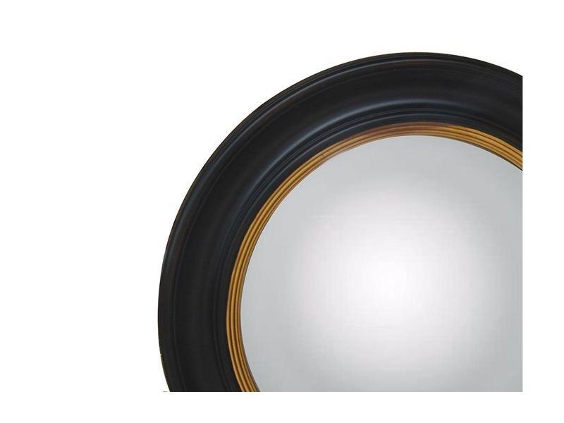 OZAIA Specchio occhio di strega 66Legno di eucalipto Nero e dorato effetto ottone FRANKLIN  