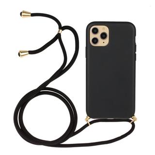 Cover-Discount  iPhone 12 / 12 Pro - Coque avec cordelière noire 