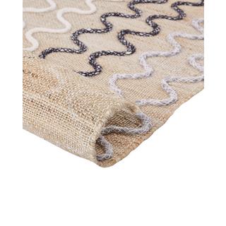 Beliani Tapis en Jute Rustique SOGUT  