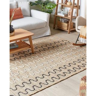 Beliani Tapis en Jute Rustique SOGUT  