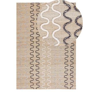 Beliani Tapis en Jute Rustique SOGUT  