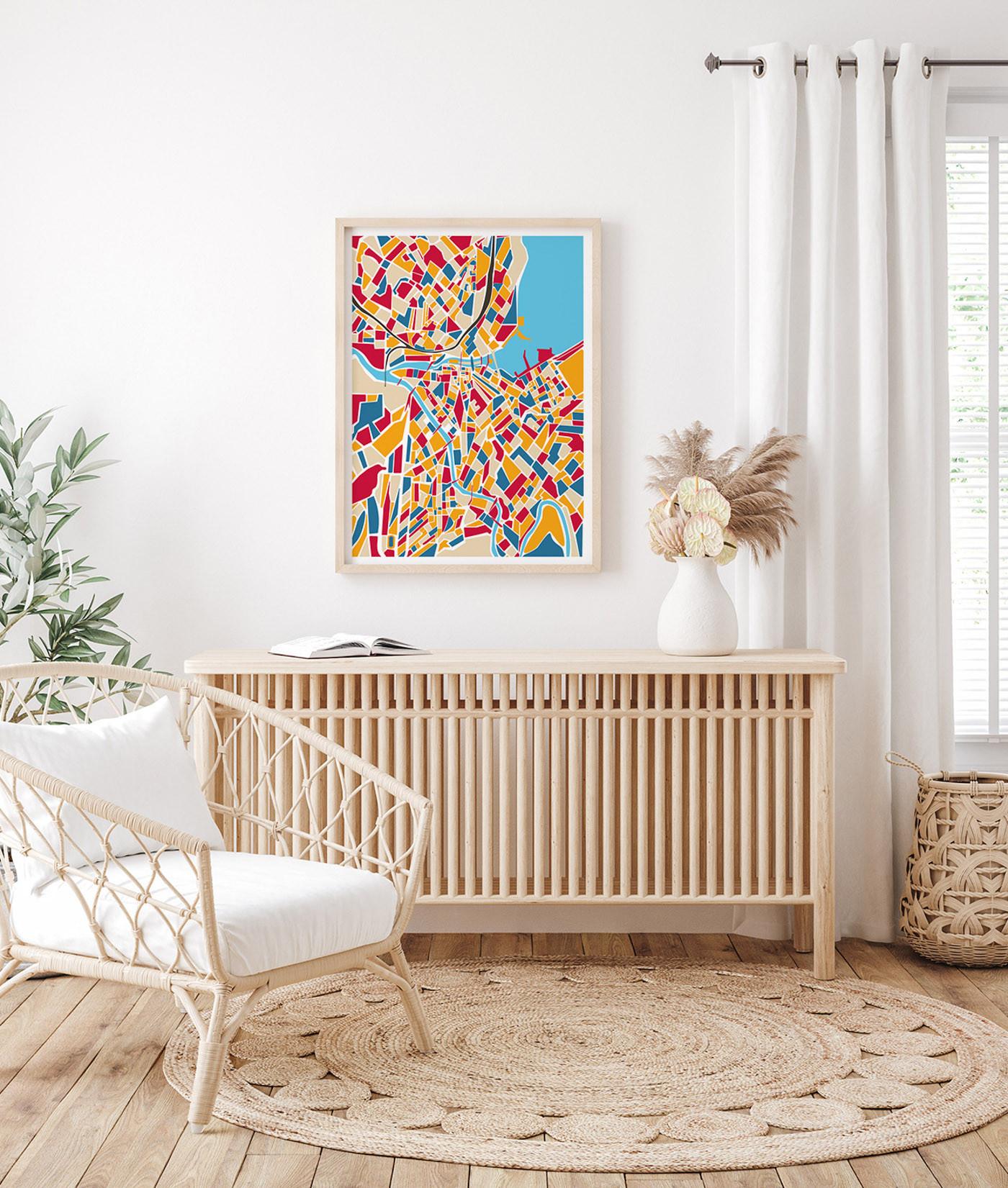 La-Jonx Carte de Genève - Poster  