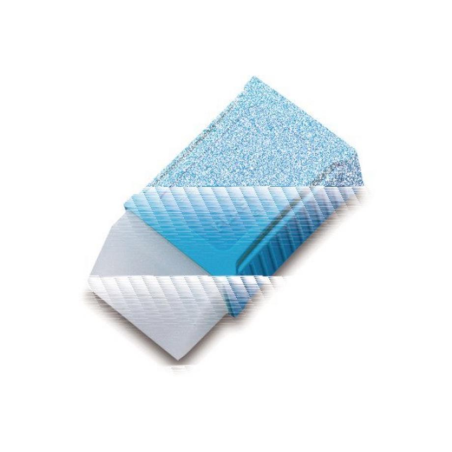 LÄUFER Radierer Plast L-125 1250 48x24x11mm