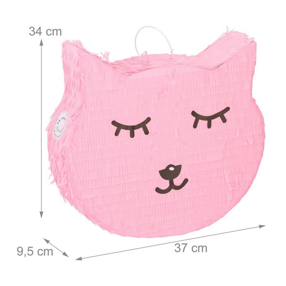 Northio  Pinata chat avec sucette et ver 