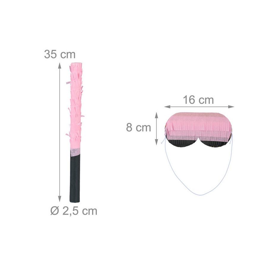 Northio  Pinata chat avec sucette et ver 