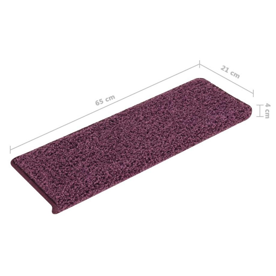 VidaXL Teppich-Treppenstufen 15 Stk.  