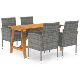 VidaXL Garten-essgruppe poly-rattan  