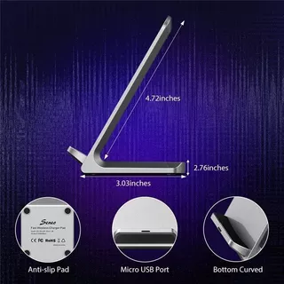eStore  Supporto di ricarica wireless 