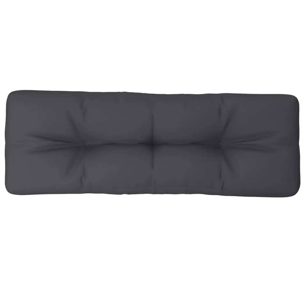 VidaXL - Palettenkissen gewebe, One Size, Grau