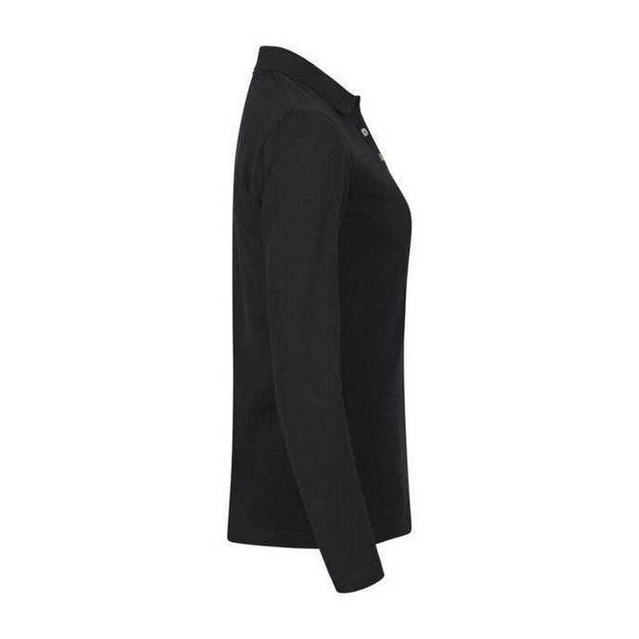 Clique Maglietta Polo Premium Elasticizzata Manica Lunga  
