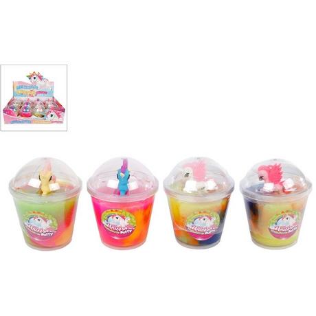 Roost  ROOST Einhornputty mit Figur 620954 4 ass. 