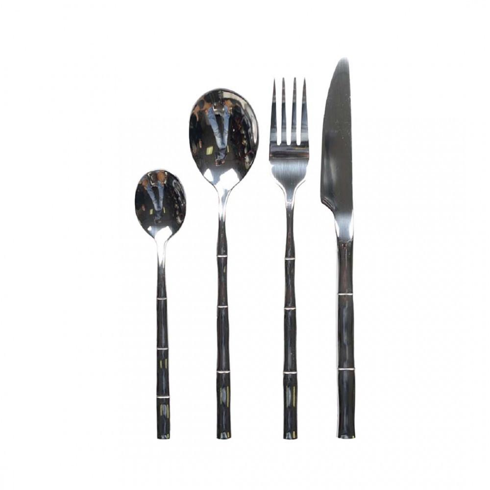 Image of Besteckset 24-teilig Bambus 1810 Besteckset 24-teilig Bambus 1810