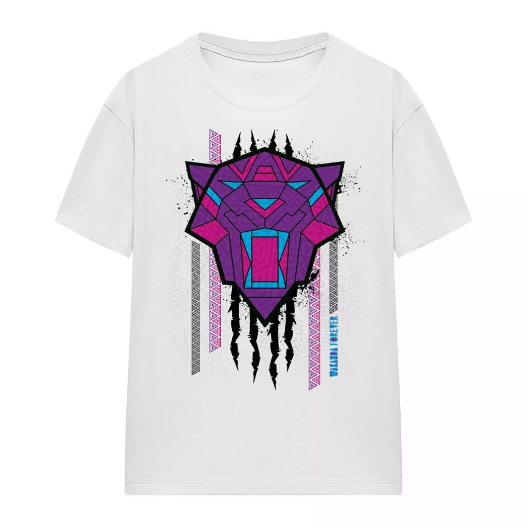 Black Panther - T-Shirt, für Damen, Weiss, Größe M