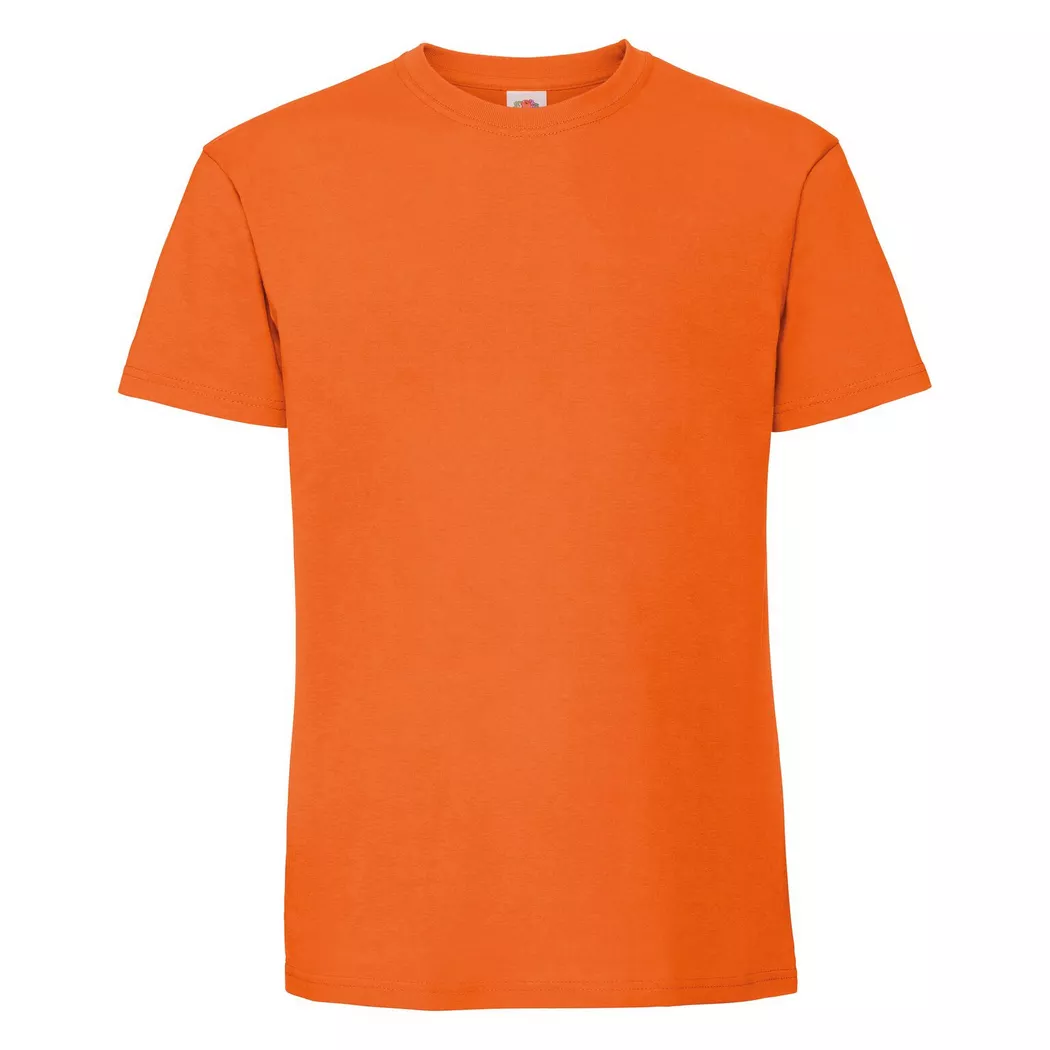 Fruit of the Loom - Premium TShirt, für Herren, Orange, Größe XXL