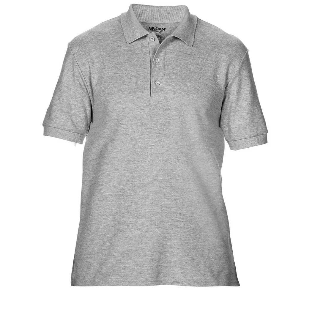 Gildan - Premium Sport Pique PoloHemd, für Herren, Grau, Größe S