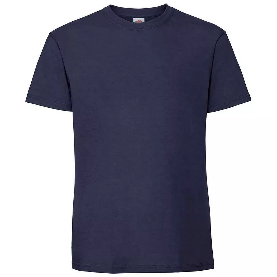 Fruit of the Loom - Premium TShirt, für Herren, Marine, Größe 4XL