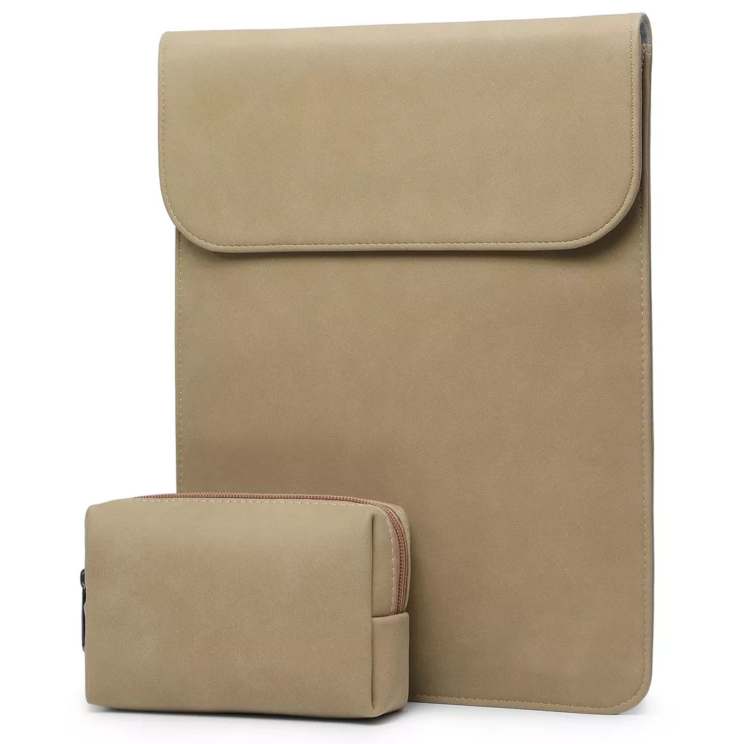 Only-bags.store - Laptop-Hülle, für Damen, Beige, One Size