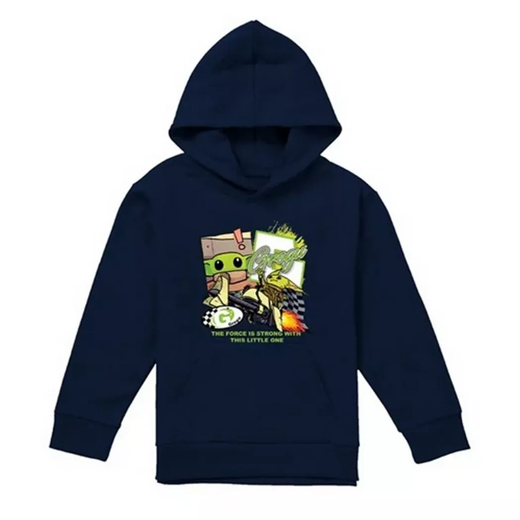 STAR WARS - Racing Speeder Bike Kapuzenpullover, 140/146, Marine