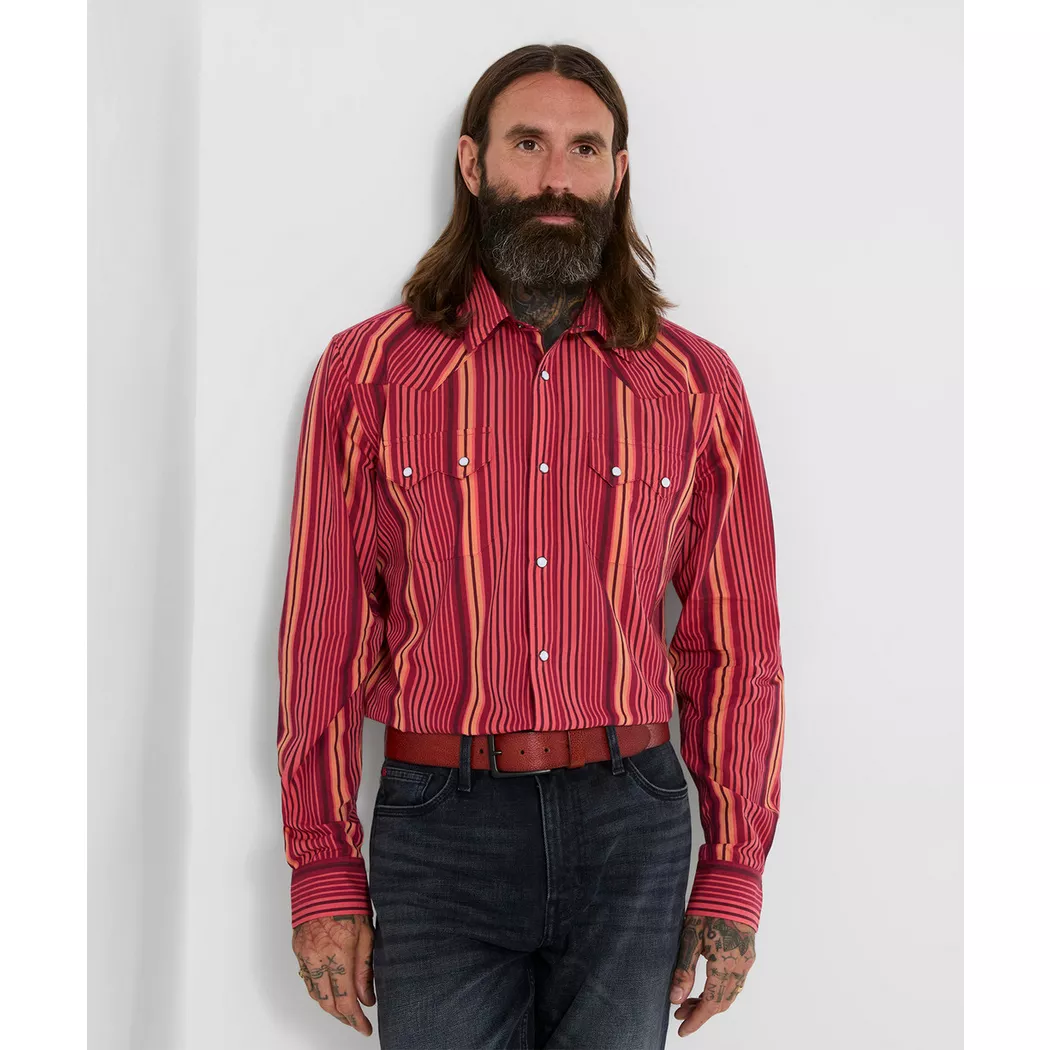 Joe Browns - Sensationelles gestreiftes Hemd, für Herren, Pink, Größe XL