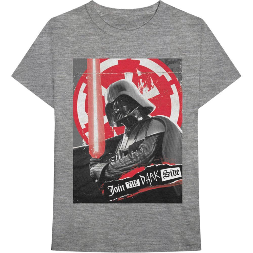 Image of Darth Rock Three Tshirt Herren Grau XXL