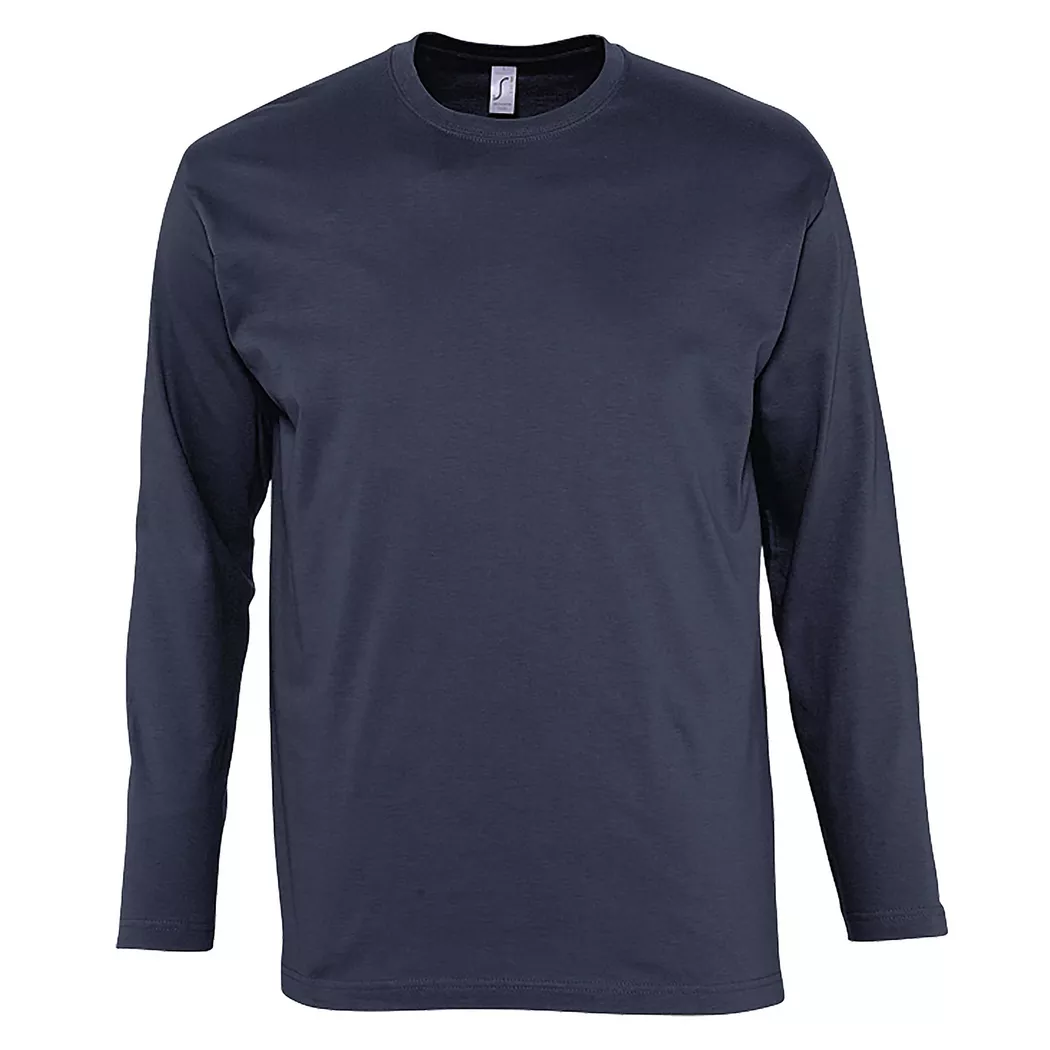 SOLS - Monarch Longsleeve TShirt, Langarm, für Herren, Marine, Größe 5XL