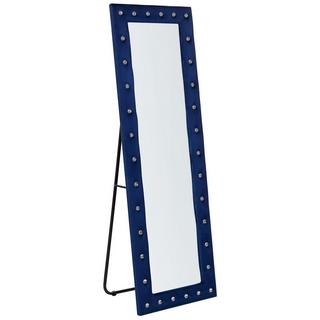 Beliani Miroir sur pied en Velours Moderne ANSOUIS  