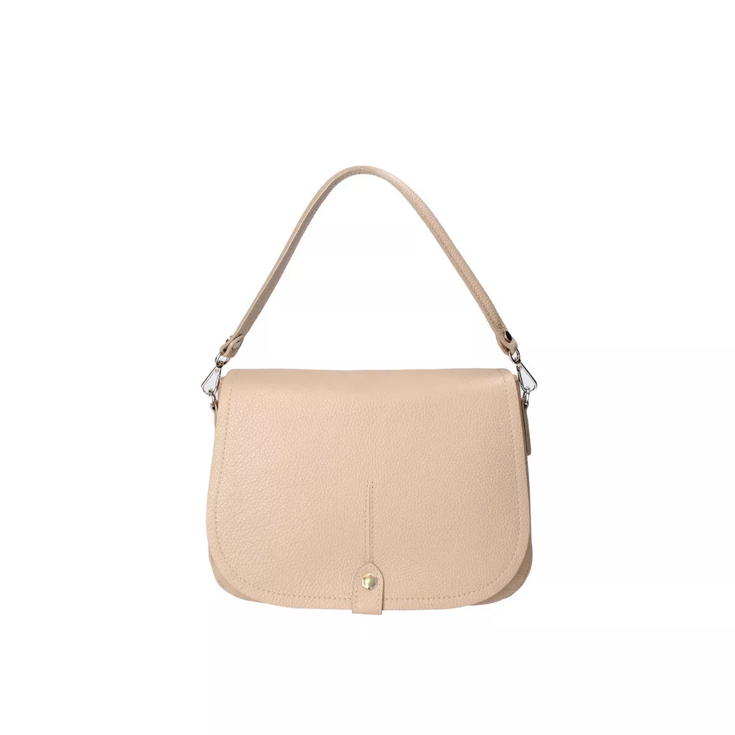 Viola Castellani - Schultertasche, für Damen, Light Beige, Größe Onesize