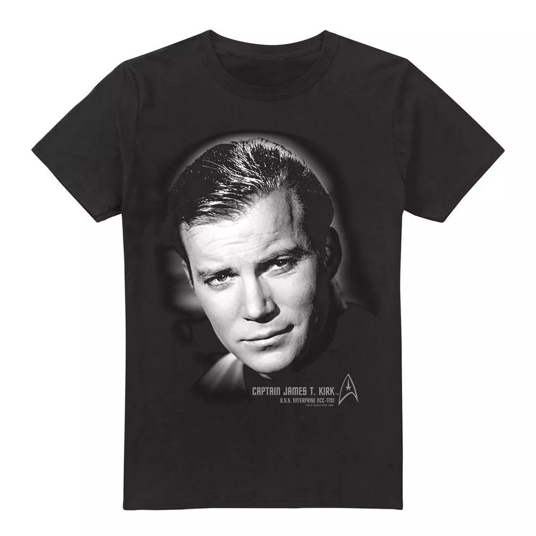 Star Trek - T-Shirt, für Herren, Schwarz, Größe L