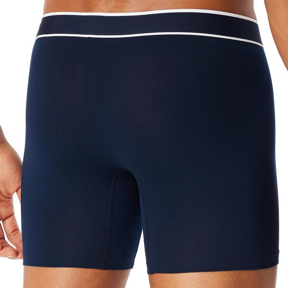 Schiesser Lot de 9 Boxers Longs en Coton  