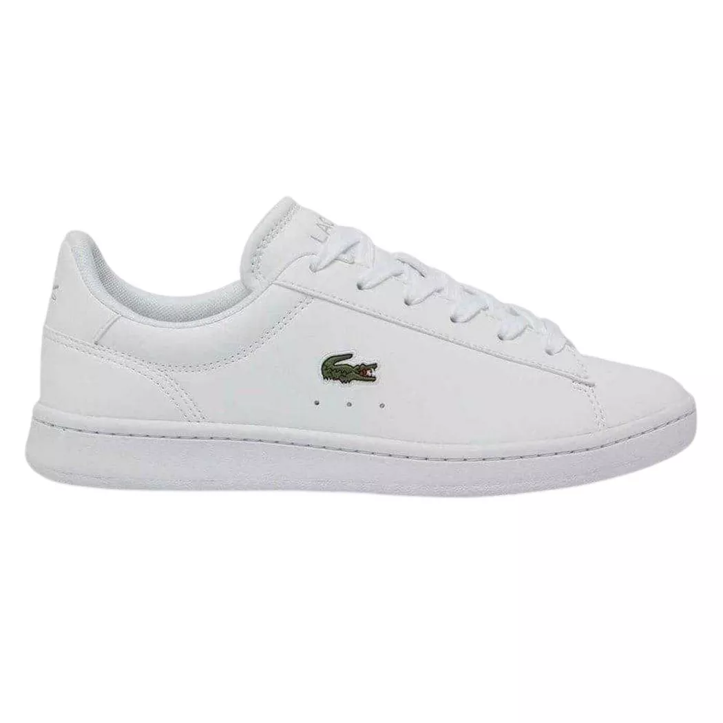 Lacoste - Carnaby Pro Sneaker Leder, Carnaby Pro Leder Sneaker, 33, Weiss