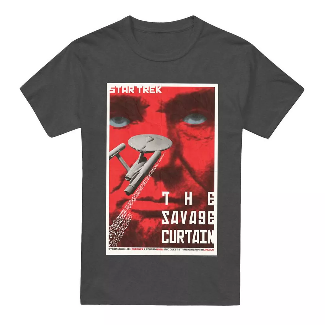 Star Trek - The Original Series Episode 77 TShirt, für Damen, Charcoal Black, Größe XL