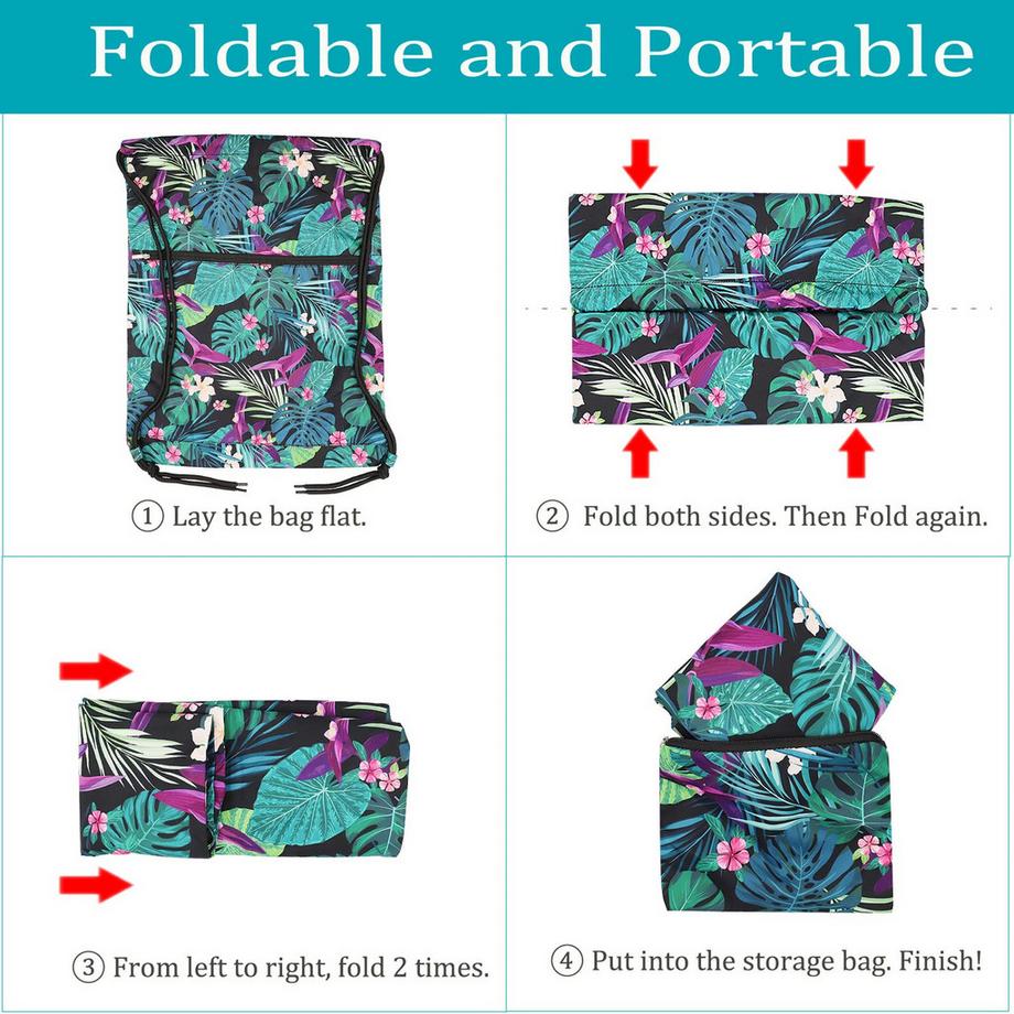 Only-bags.store  Turnbeutel mit Kordelzug, Turnbeutel Rucksack Tasche faltbar 