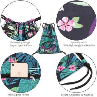 Only-bags.store  Turnbeutel mit Kordelzug, Turnbeutel Rucksack Tasche faltbar 